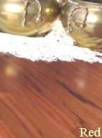 Red Solid Teakwood Flooring