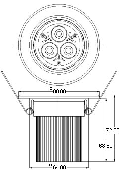 Ceiling Light Drawing