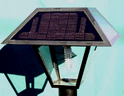 Solar LED Coach Light