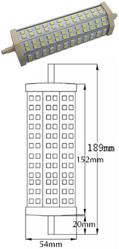 15W LED Halogen R7S Replacement Lamp