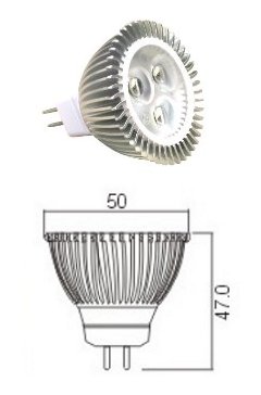 LED 4W Replacement Spot Lamp