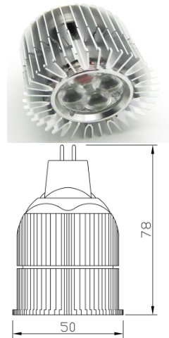 LED 9W Replacement Spot Lamp