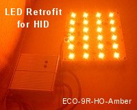 Amber Turtle Friendly LED Retrofit for HID