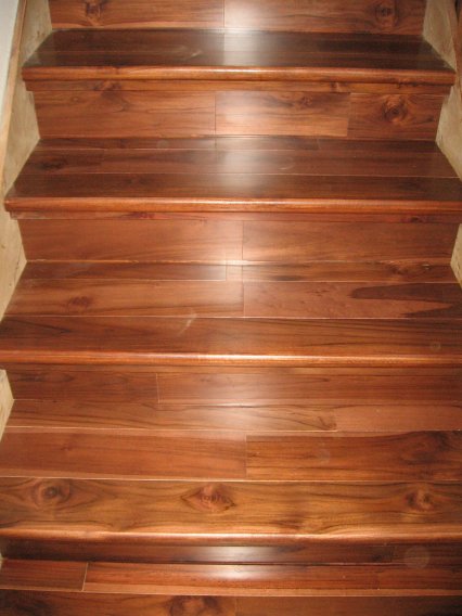 Reface Existing Stairswith Teakwood