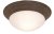 14in Ceiling Dome - Bronze / Alabaster