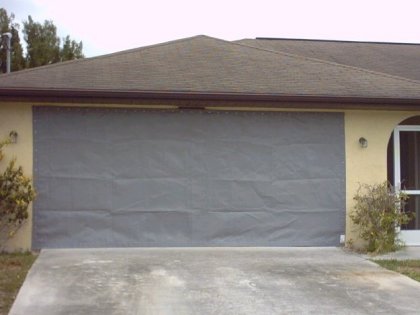 Garage Door Covered