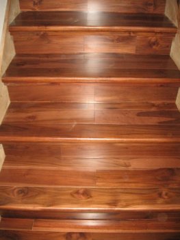 Teak Wood Stairs