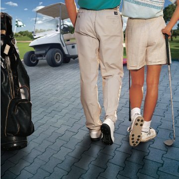 Eco-Rubber Golf Path Pavers