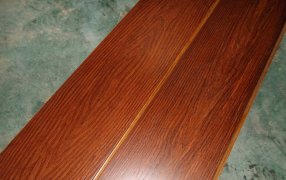 Oak Embossed Strand Woven Bamboo Flooring