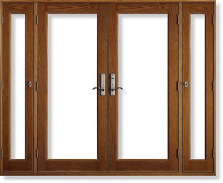 Side Vented Double Hinged Door