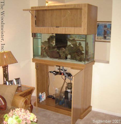 Bamboo Plywood Aquarium Stand