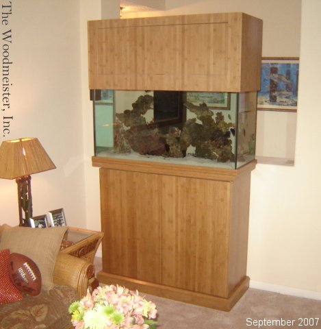 Bamboo Plywood Aquarium Stand