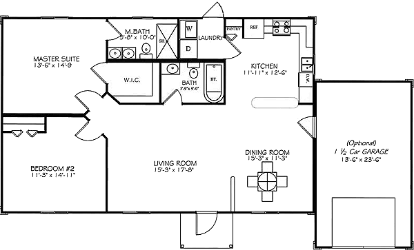 Modular Home Drawing