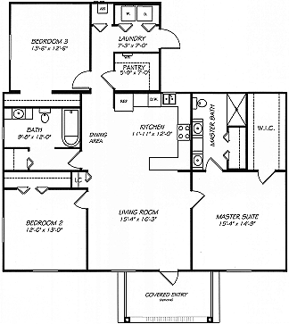 Modular Home Drawing