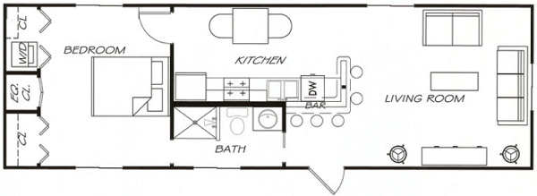 Modular Home Drawing