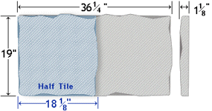 Flagstone Dimensions