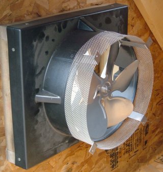 Gable Mount Solar Powered Attic Fan