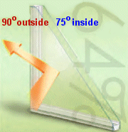 LoE3 Reduces heat gain by 64%