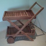 FSC Teakwood Garden Cart