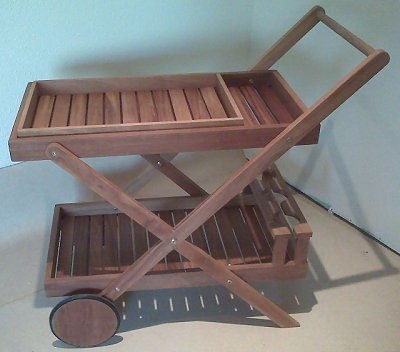 FSC Teak Garden Cart