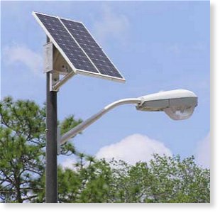 Solar Powered Street Light