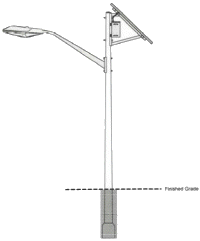 Solar Street Light Option