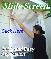 Low Profile Slide Screen