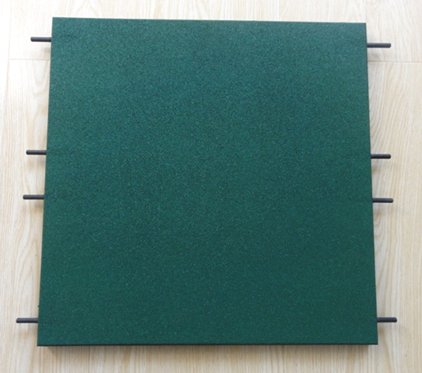 Rubber Roof Deck Tiles