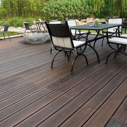 FSC Certified Strand Woven Bamboo Outdoor Decking - Eco Smart