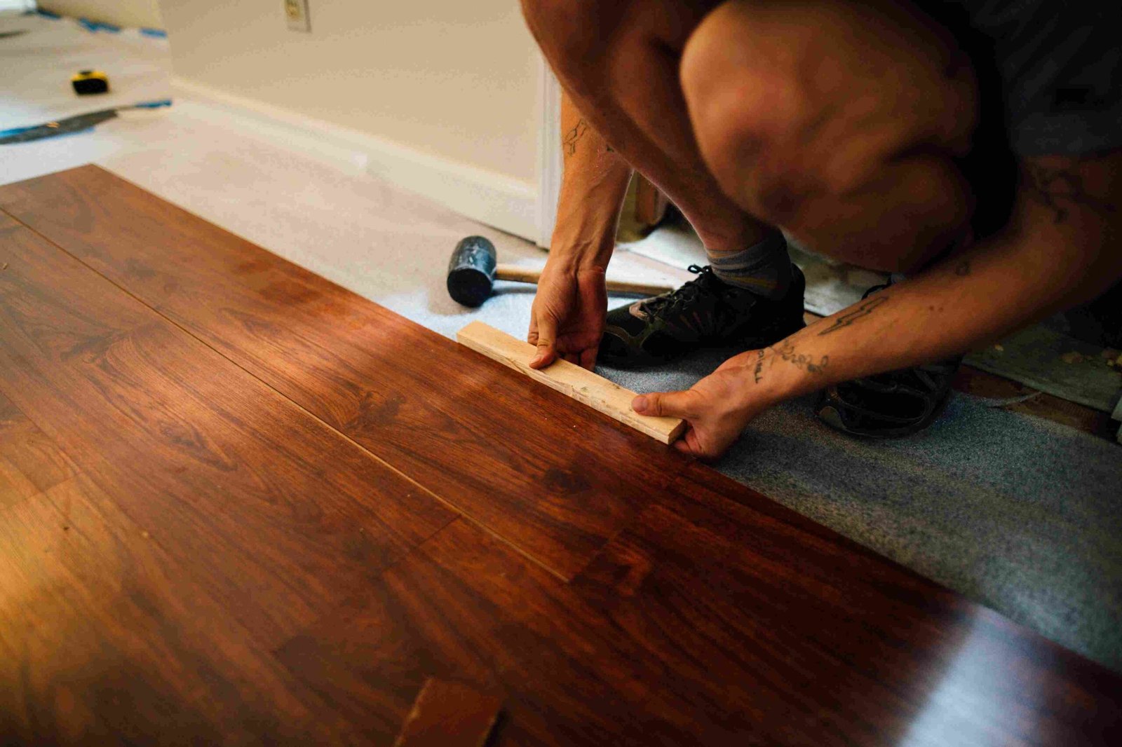 Cork Flooring DIY
