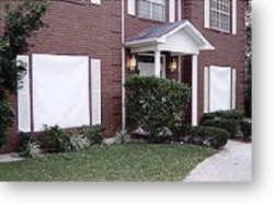 fabric storm panels