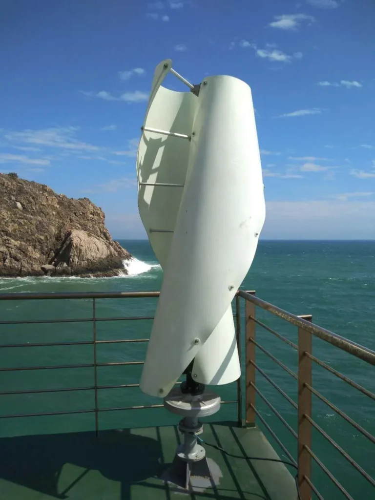 vertical-axis wind turbine